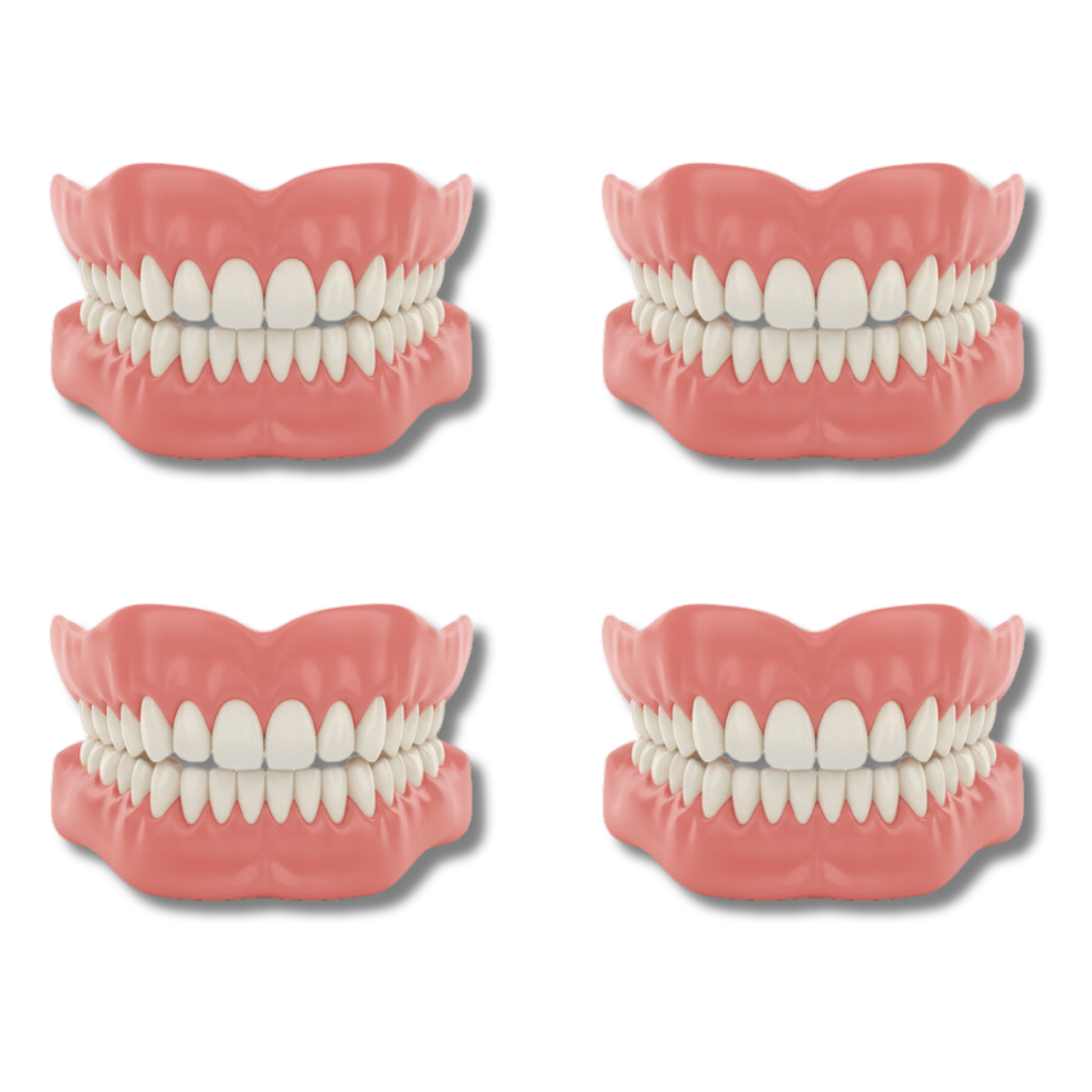 Smilesgo™ Premium Full Denture Set
